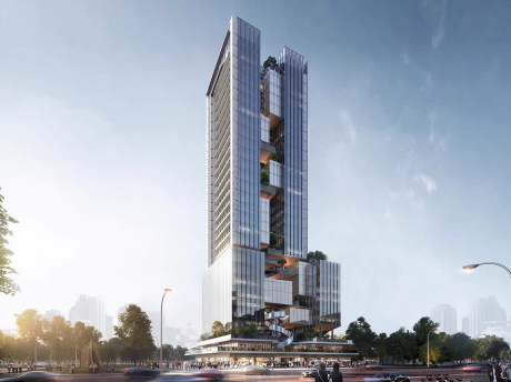 青岛大宇国信商办楼SU模型