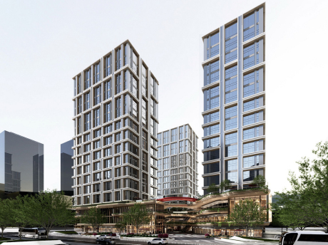 宜昌中央文化区二期商业公寓SU模型