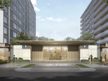 杭州地铁上盖物业翠著邱山里住宅+文本SU模型