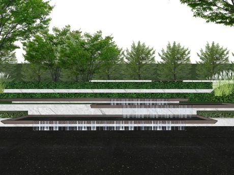 南通璟宸府示范区景观SU模型