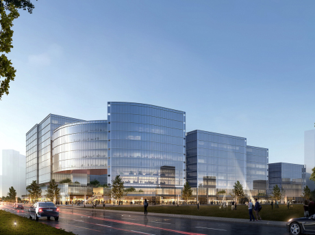 杭州钱江新城二期办公楼SU模型