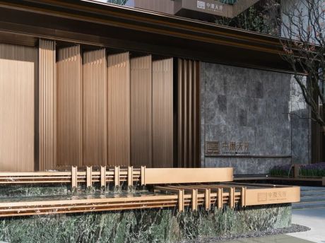 成都华润中環天序大门SU模型