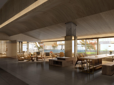 西塘良壤酒店1F茶室书吧茶艺SU模型