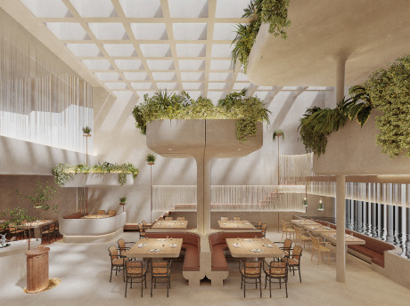 米其林上海STARLEAF星叶南洋料理餐厅SU模型