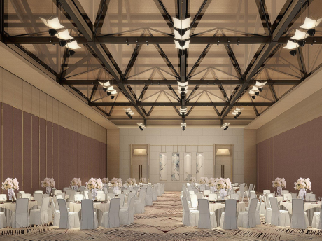 西塘良壤酒店宴会厅SU模型