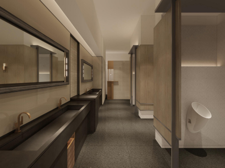 西塘良壤酒店宴会厅卫生间SU模型