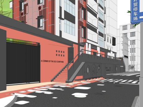 深圳万科重庆万州高笋塘城市更新SU模型