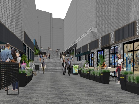 重庆万州鸽子沟商业城市更新SU模型