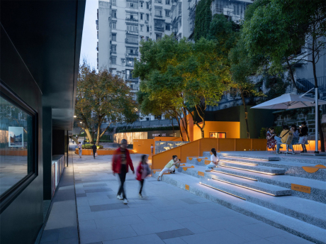 重庆万州吉祥街街巷微空间更新SU模型