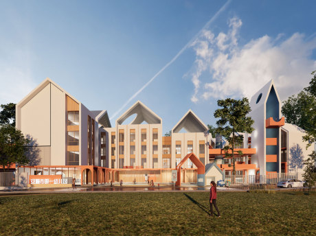 安顺市第一幼儿园SU模型