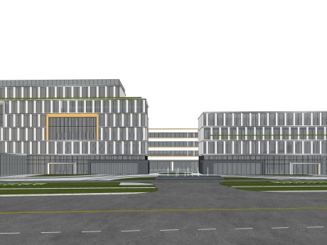 现代产业园SU模型