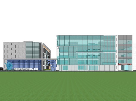 集成电路科技园SU模型