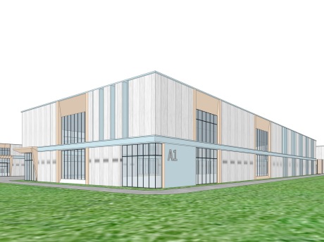 青岛道恩周氏环保新材料产业园SU模型