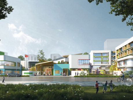 托育综合服务中心SU模型