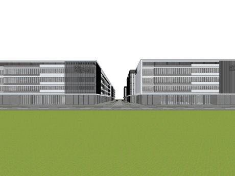 智能化工厂SU模型