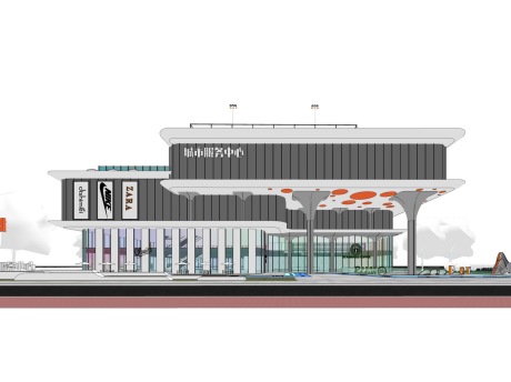 城市服务中心SU模型