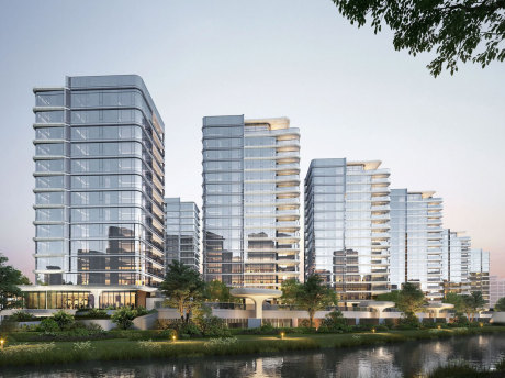 杭州招商杭序府全架空地下室新规住宅SU模型