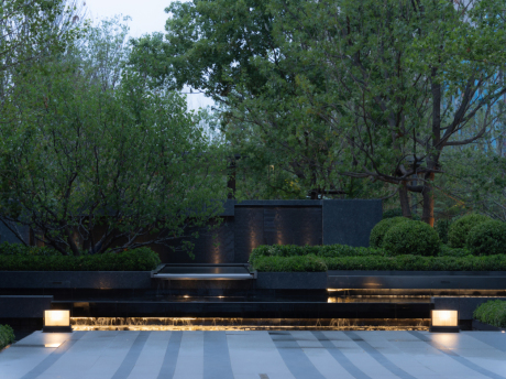 北京中海兴叁號院大区景观SU模型