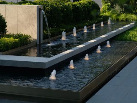 杭州大家中天云来府入口景观+高层住宅SU模型