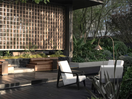 杭州中海璞翠云集大区景观SU模型