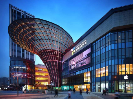 成都北城龙湖天街SU模型