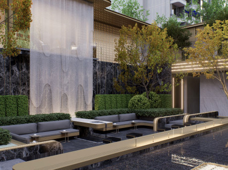 西安信达示范区下沉空间SU模型