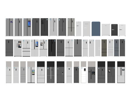冰箱组合SU模型