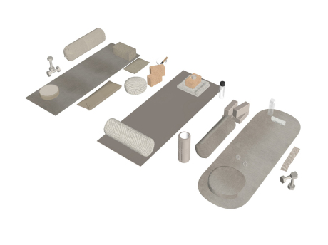 健身器材SU模型