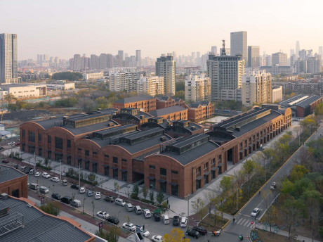 天津天拖五号厂房改造SU模型