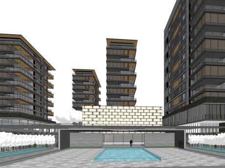 第四代住宅SU模型