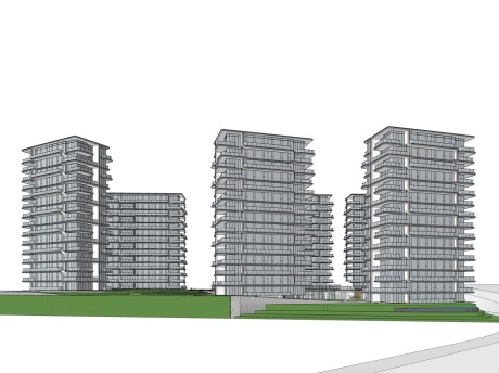 第四代住宅SU模型