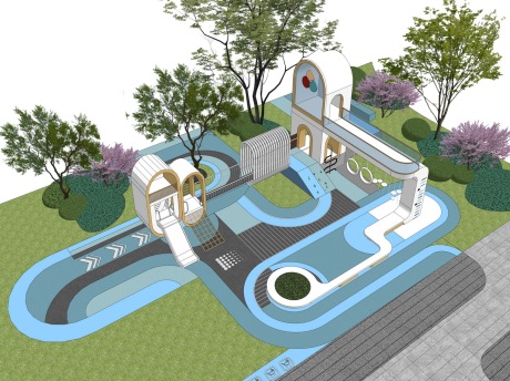 儿童活动区SU模型