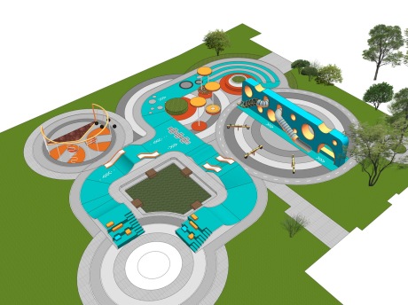 儿童活动区SU模型