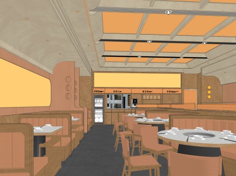 三汤焖锅SU模型