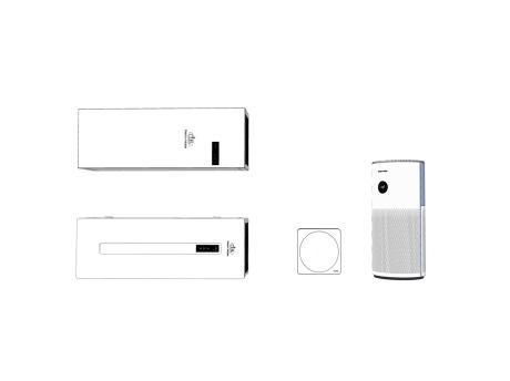 新风机空气净化器SU模型