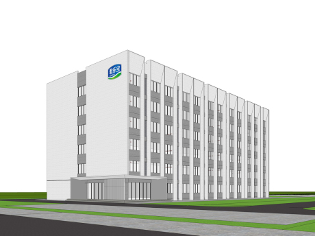君乐宝乳业厂区宿舍SU模型