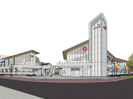 万科生活广场SU模型