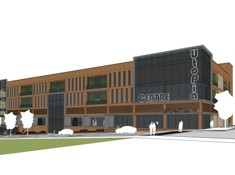 文创艺术创意中心SU模型