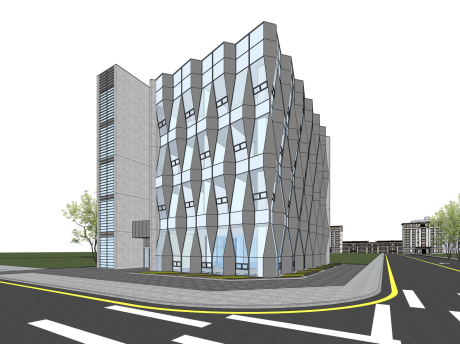 宇汉泰克总部SU模型