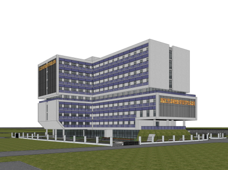 浙江艺术职业学院学生公寓SU模型