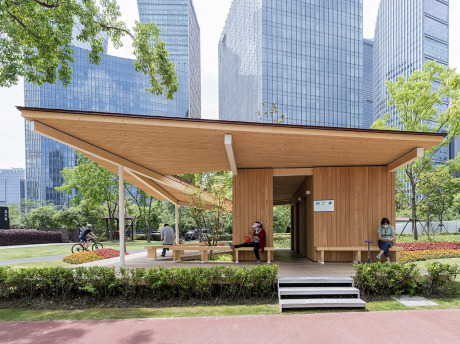 上海东岸望江亭SU模型