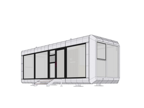 太空舱民宿SU模型