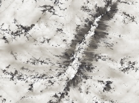 山谷山脉山丘山地山体地形SU模型