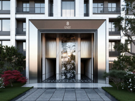 G48单元入口SU模型