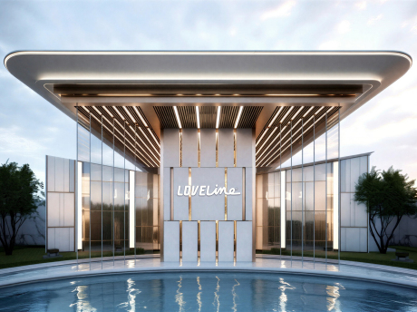 现代大门SU模型