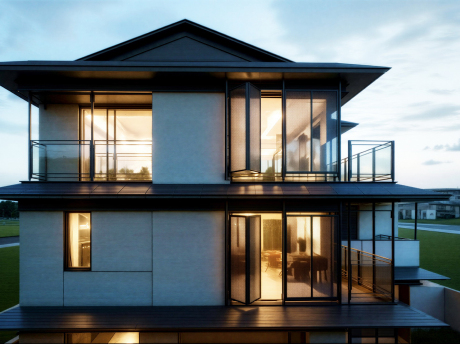 宋风别墅SU模型