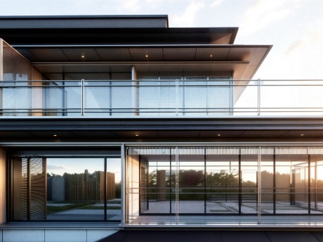 宋风别墅SU模型