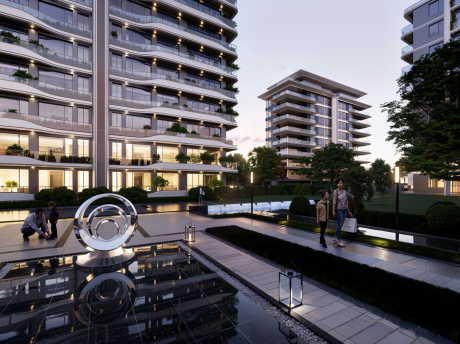 现代高层住宅SU模型