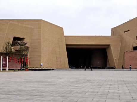 重庆大足石刻游客中心SU模型