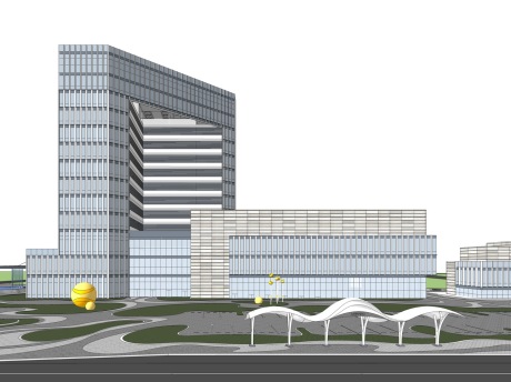 红鑫环球金融中心SU模型